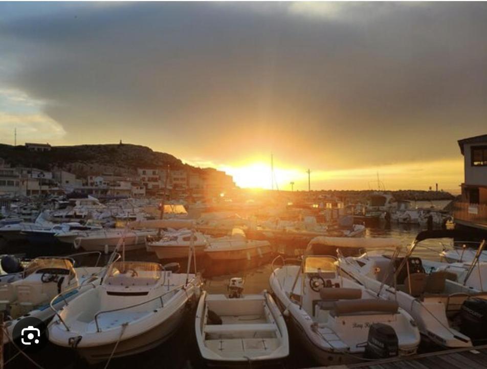 Appartement T3 La Madrague/ Les Calanques Marsilya Dış mekan fotoğraf